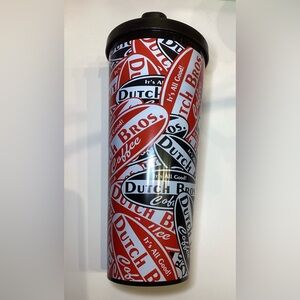 Dutch Bros Travel Tumbler Coffee Cup Collectible DB Rare HTF